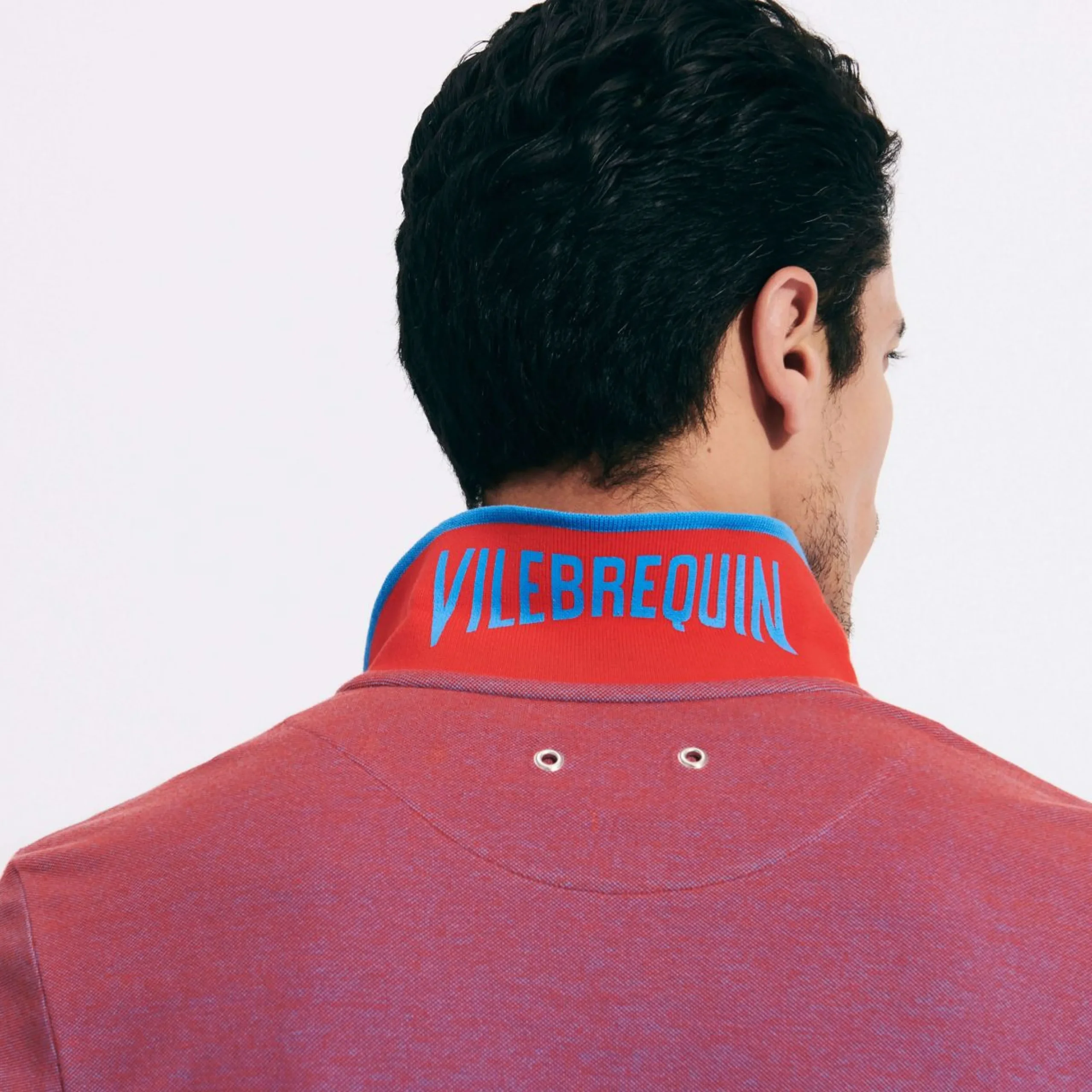 Homme Vilebrequin Polos^Polo En Coton Organique Changeant Homme Uni