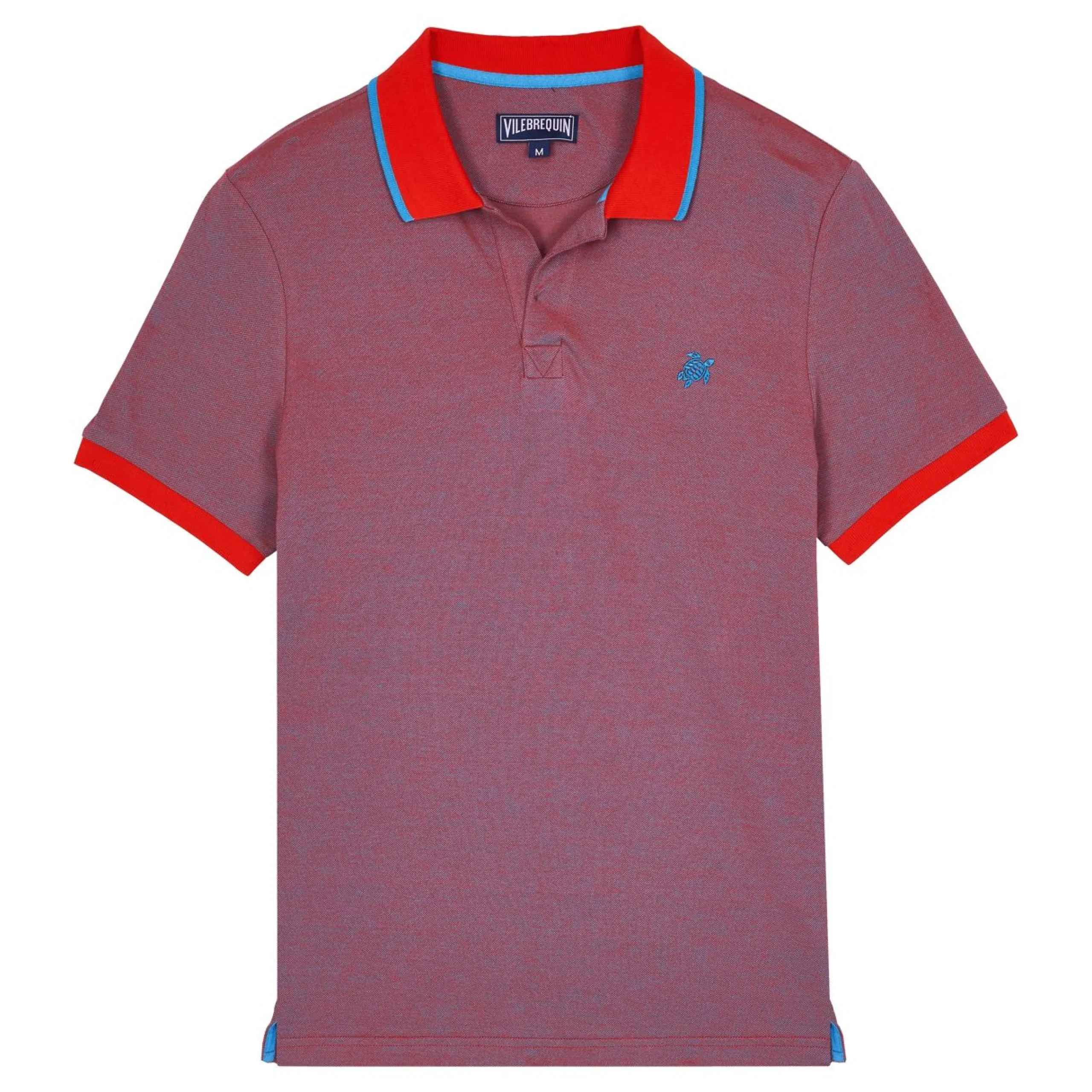 Homme Vilebrequin Polos^Polo En Coton Organique Changeant Homme Uni