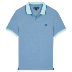 Homme Vilebrequin Polos^Polo En Coton Organique Changeant Homme Uni