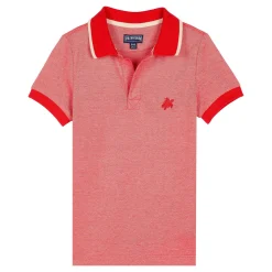 Garçon Vilebrequin Polos^Polo En Coton Organique Changeant Garçon Uni