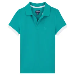 Garçon Vilebrequin Polos^Polo En Coton Organique Garçon Uni