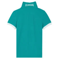 Garçon Vilebrequin Polos^Polo En Coton Organique Garçon Uni