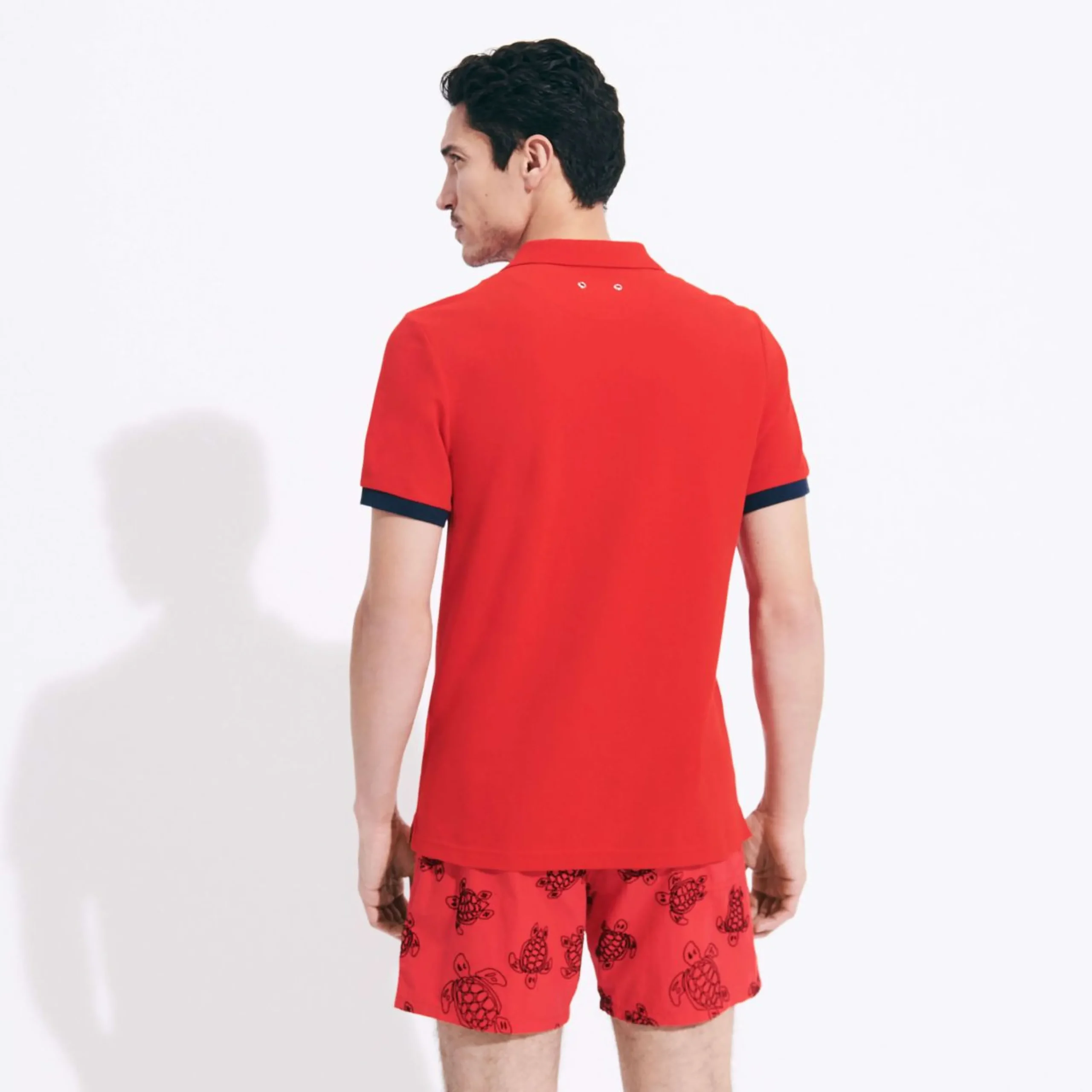 Homme Vilebrequin Polos^Polo En Coton Organique Homme Uni