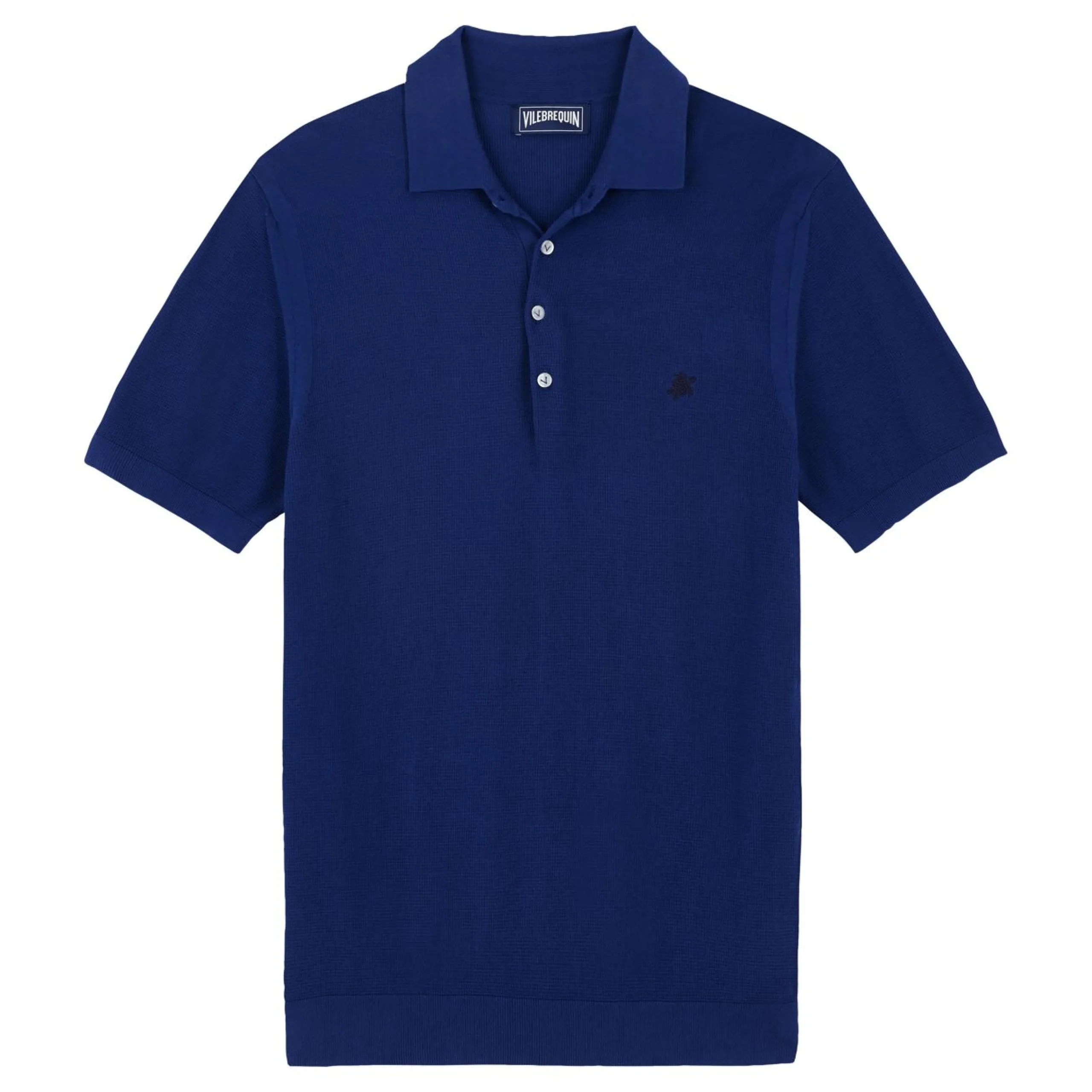Homme Vilebrequin Polos^Polo En Coton Tricote Homme Uni