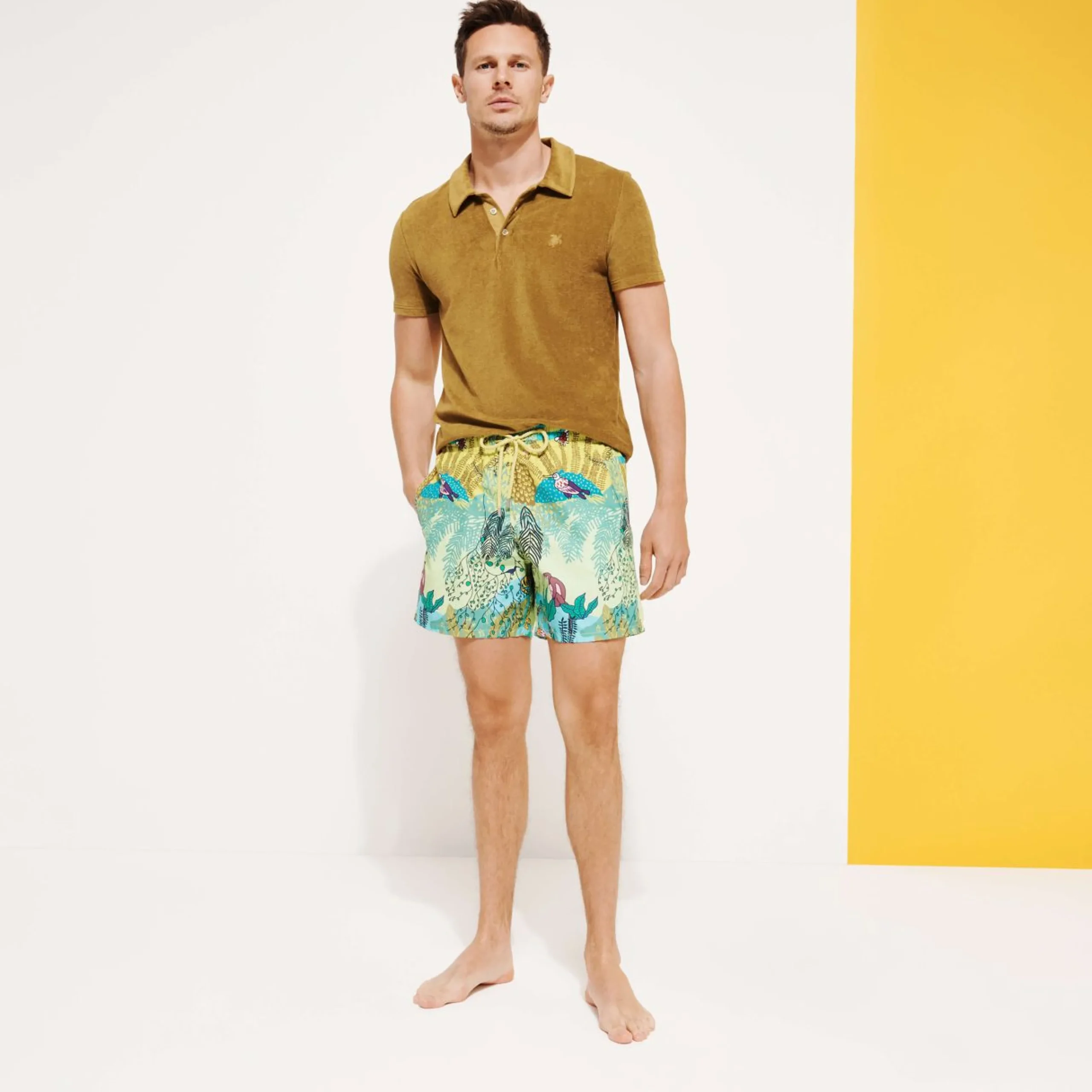 Homme Vilebrequin Polos^Polo En Eponge Homme Uni