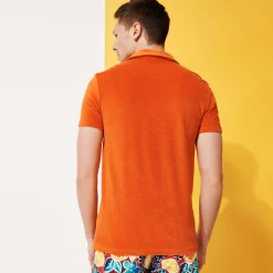 Homme Vilebrequin Polos^Polo En Eponge Homme Uni