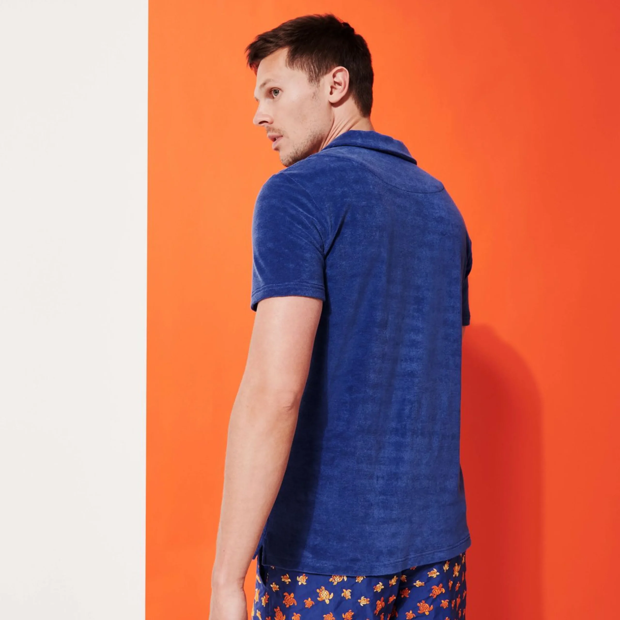 Homme Vilebrequin Polos^Polo En Eponge Homme Uni