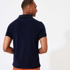 Homme Vilebrequin Polos^Polo En Eponge Homme Uni
