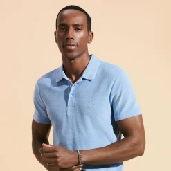 Homme Vilebrequin Polos^Polo En Eponge Homme Uni