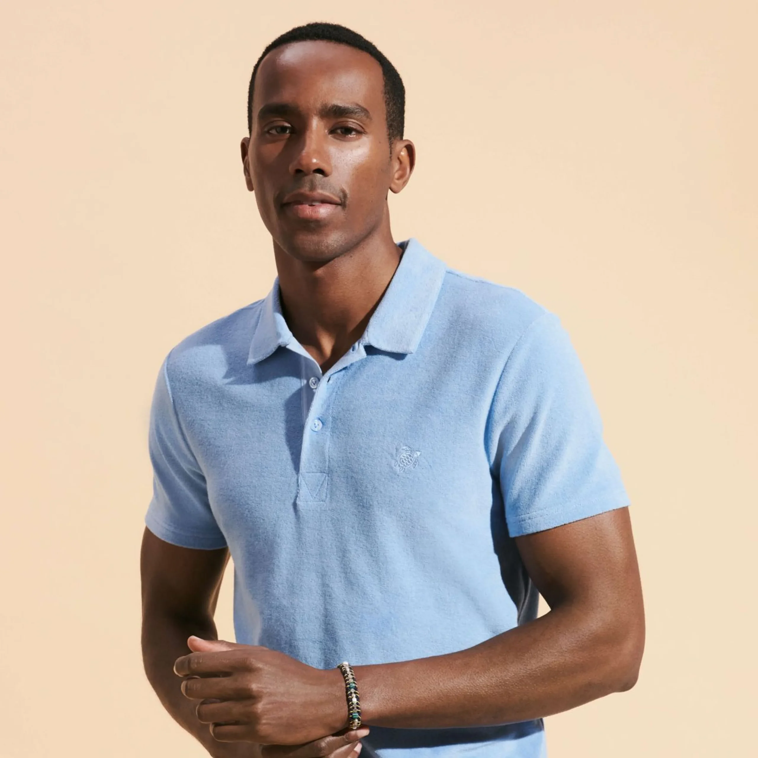 Homme Vilebrequin Polos^Polo En Eponge Homme Uni
