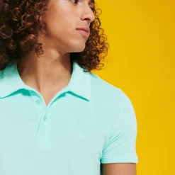 Homme Vilebrequin Polos^Polo En Eponge Homme Uni