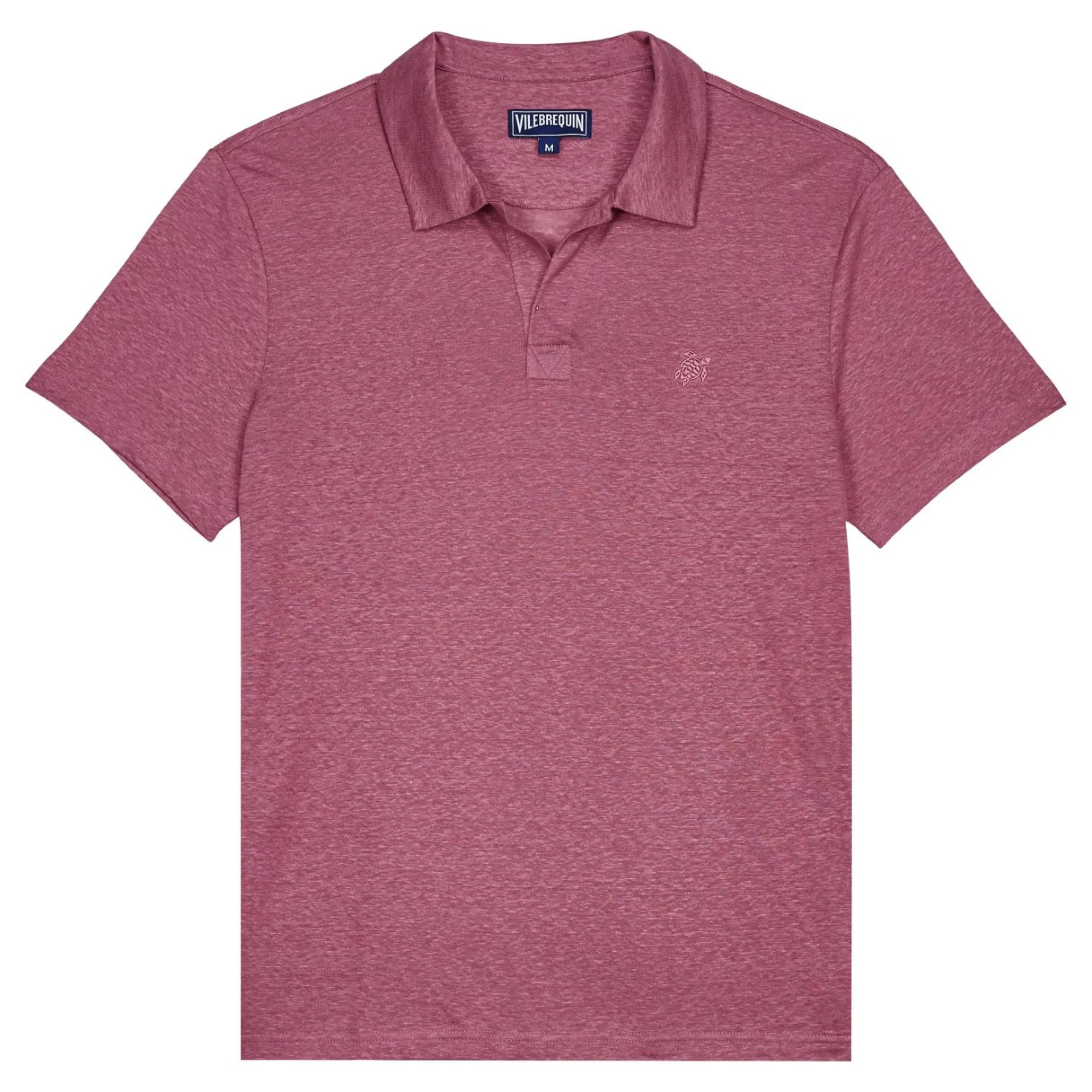 Homme Vilebrequin Polos^Polo En Jersey De Lin Homme Uni