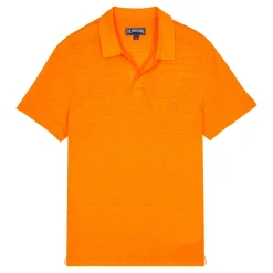 Homme Vilebrequin Polos^Polo En Jersey De Lin Homme Uni