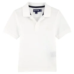 Garçon Vilebrequin Polos^Polo En Pique De Coton Garçon Uni