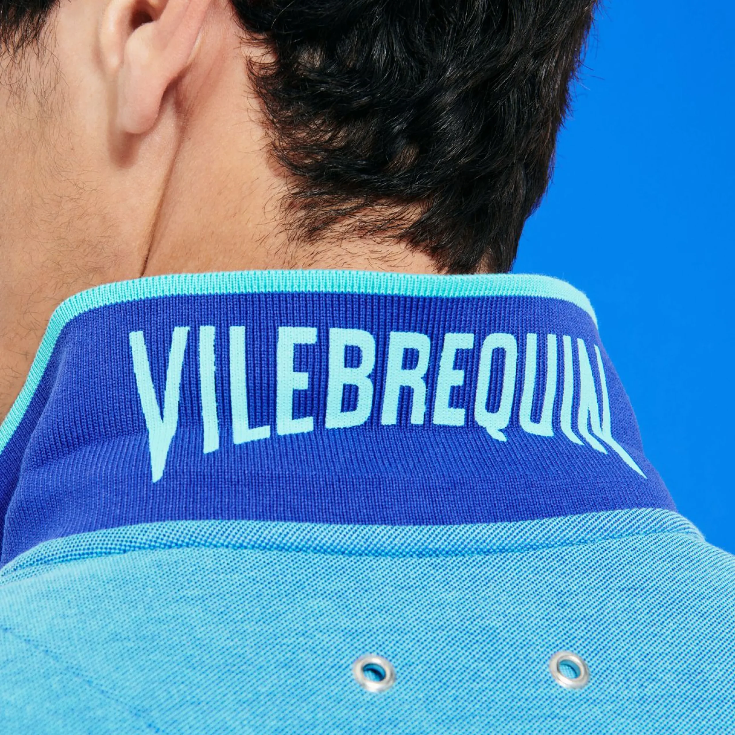 Homme Vilebrequin Polos^Polo En Pique De Coton Homme Uni