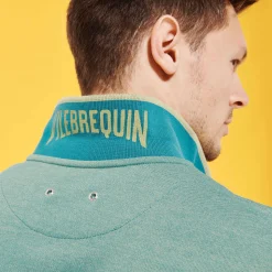 Homme Vilebrequin Polos^Polo En Pique De Coton Homme Uni