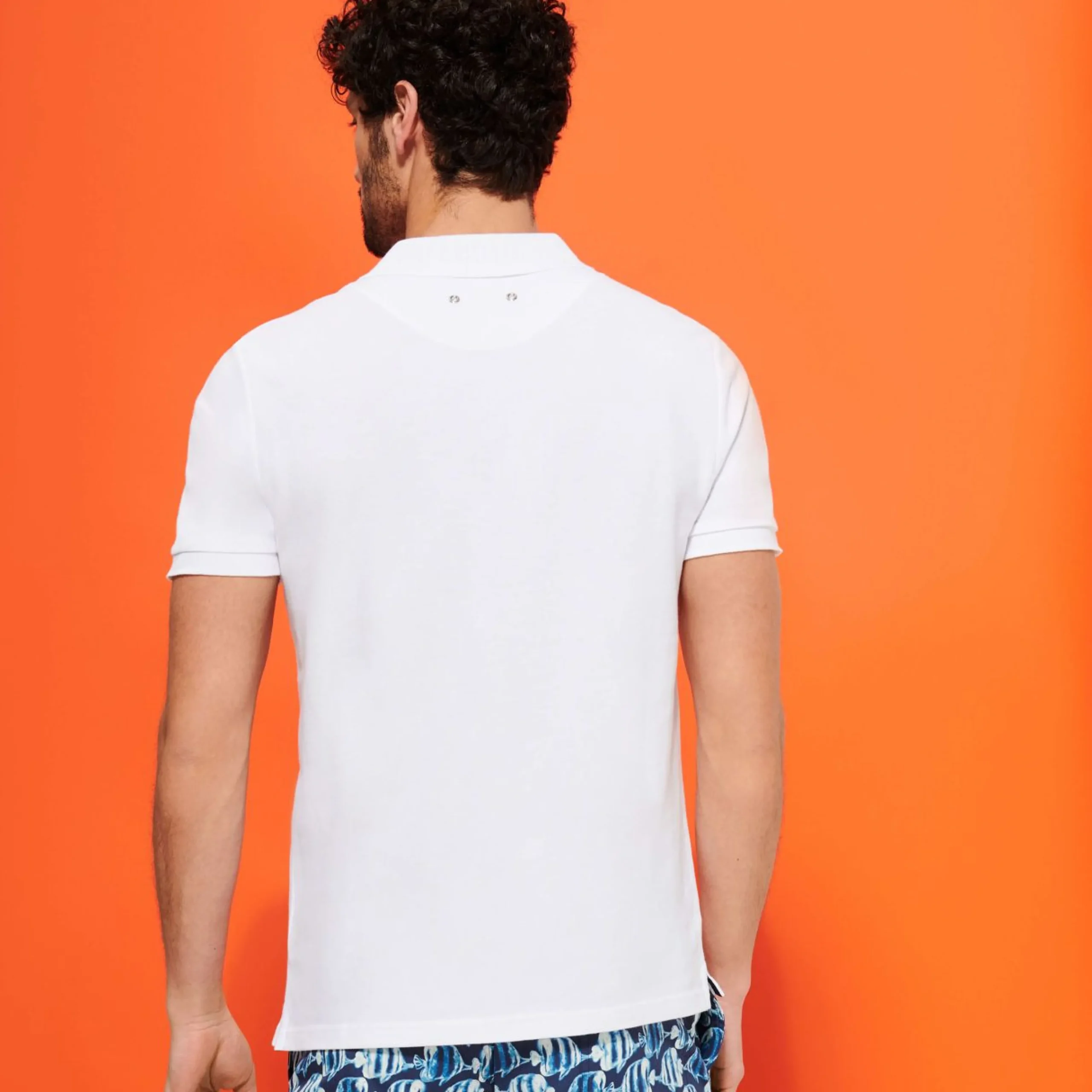 Homme Vilebrequin Polos^Polo En Pique De Coton Organique Homme Uni
