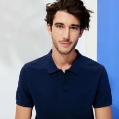 Homme Vilebrequin Polos^Polo En Pique De Coton Organique Homme Uni