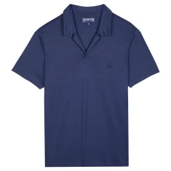 Homme Vilebrequin Polos^Polo En Tencel Homme Uni