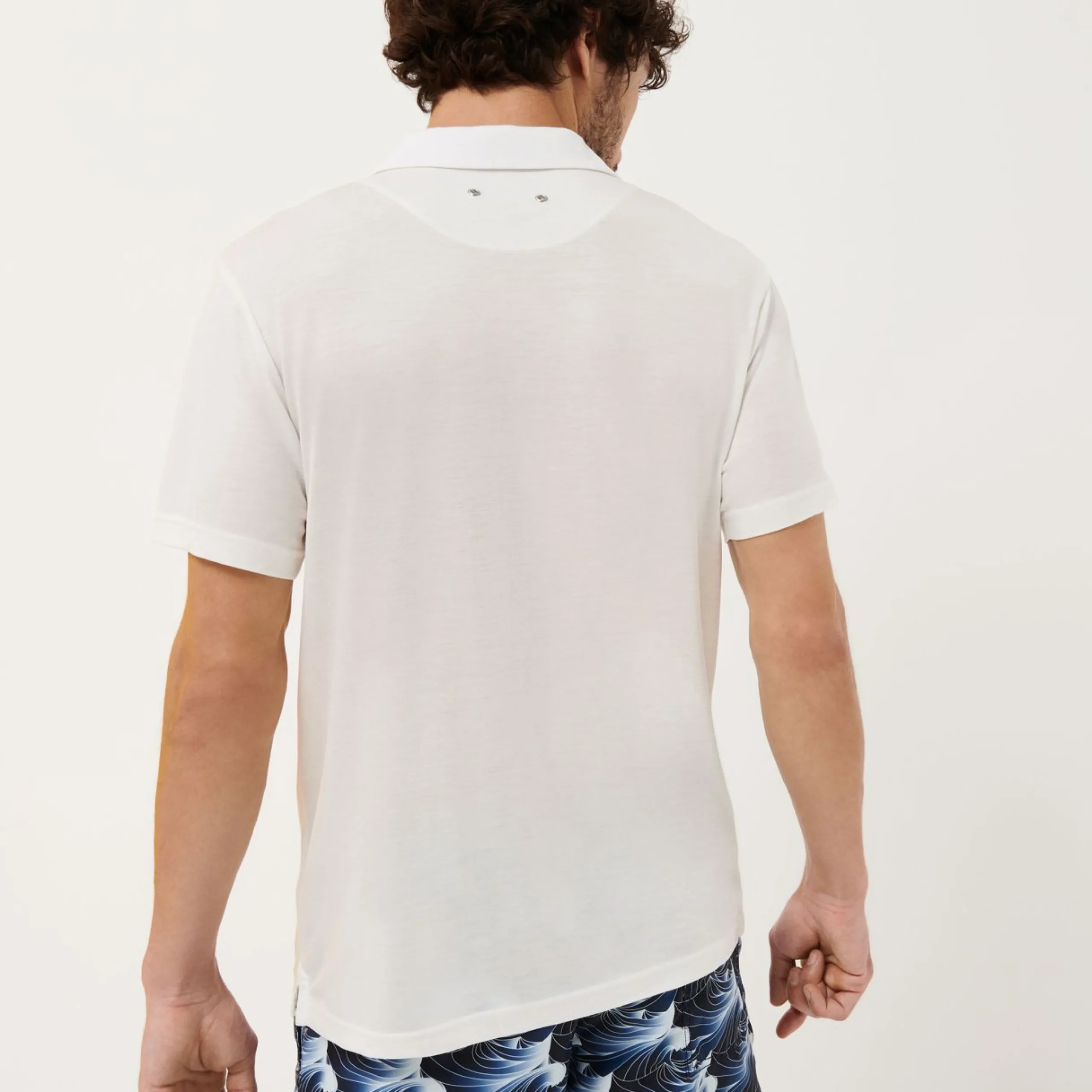 Homme Vilebrequin Polos^Polo En Tencel Homme Uni