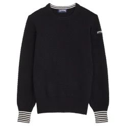 Homme Vilebrequin Pulls Et Cardigans^Pull En Coton Cachemire Ras-Du-Cou Homme Uni