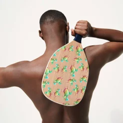 Homme Vilebrequin Accessoires Plein Air^Raquettes De Plage En Bois Tortues Rainbow Multicolor - X Kenny Scharf