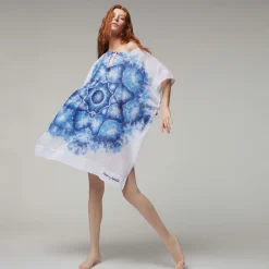Femme Vilebrequin Tuniques^Robe Carree En Voile De Coton Organique Femme Tie & Dye- X Angelo Tarlazzi