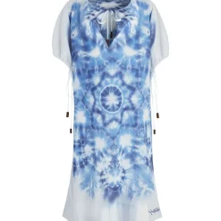 Femme Vilebrequin Tuniques^Robe Carree En Voile De Coton Organique Femme Tie & Dye- X Angelo Tarlazzi