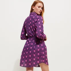 Femme Vilebrequin Robes^Robe Chemise En Coton Femme Hypno Shell