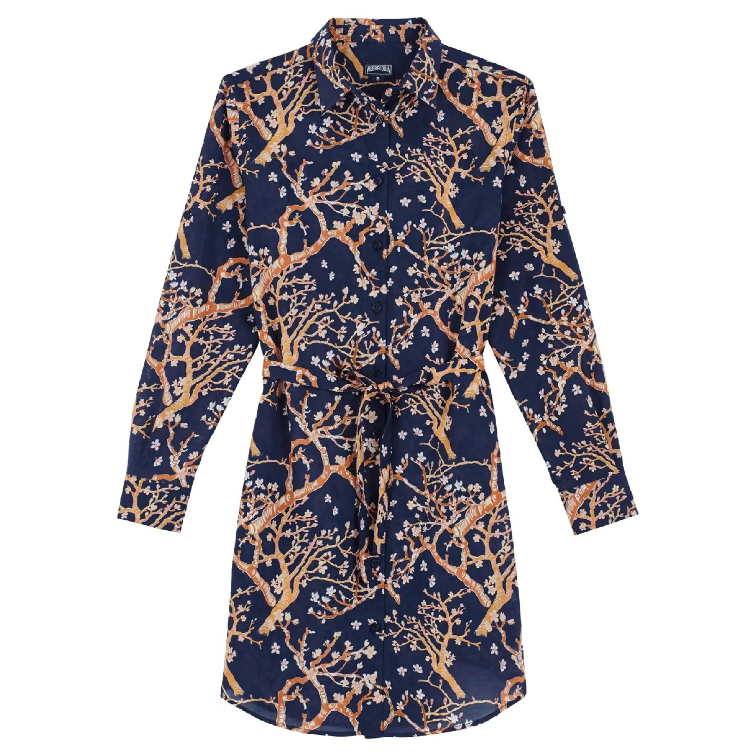 Femme Vilebrequin Robes^Robe Chemise En Coton Organique Femme Sweet Blossom