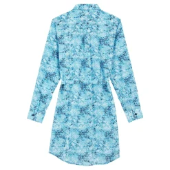 Femme Vilebrequin Robes^Robe Chemise En Coton Organique Femme Flowers Tie & Dye