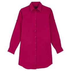 Femme Vilebrequin Tuniques^Robe Chemise En Lin Femme Unie