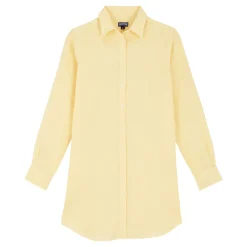 Femme Vilebrequin Tuniques^Robe Chemise En Lin Femme Unie