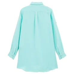 Femme Vilebrequin Tuniques^Robe Chemise En Lin Femme Unie
