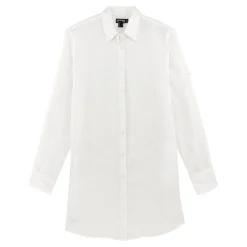 Femme Vilebrequin Tuniques^Robe Chemise Femme En Lin Unie