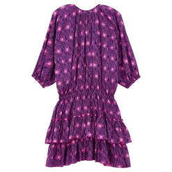 Femme Vilebrequin Robes^Robe Courte A Volants En Coton Femme Hypno Shell