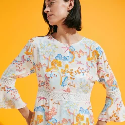 Femme Vilebrequin Robes^Robe Courte Femme Peaceful Trees