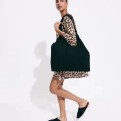 Femme Vilebrequin Robes^Robe Courte Femme Turtles Leopard