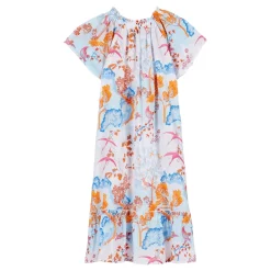 Fille Vilebrequin Robes^Robe En Coton Fille Peaceful Trees