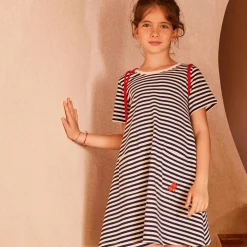 Fille Vilebrequin Robes^Robe Fille A Rayures