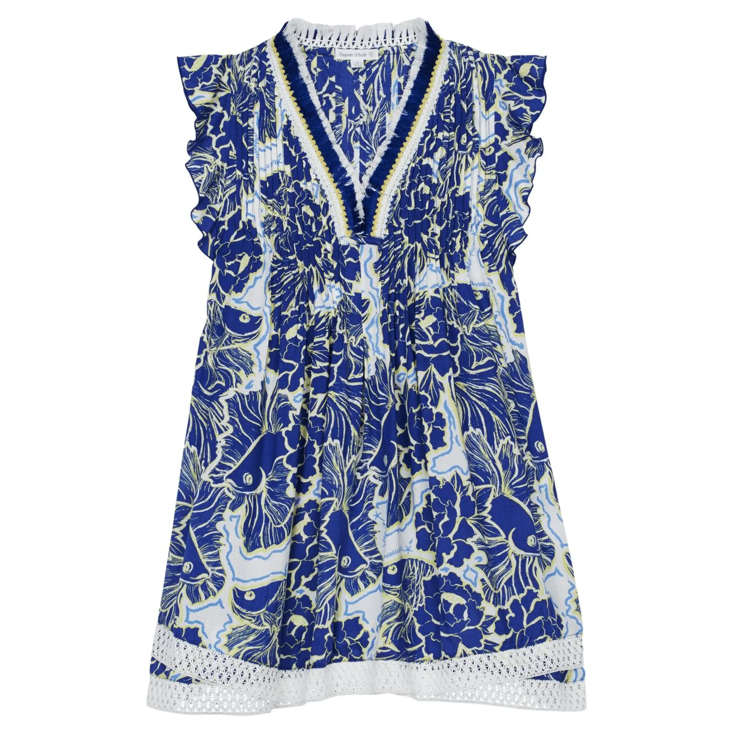 Fille Vilebrequin Robes^Robe Fille Hidden Fishes- X Poupette St Barth