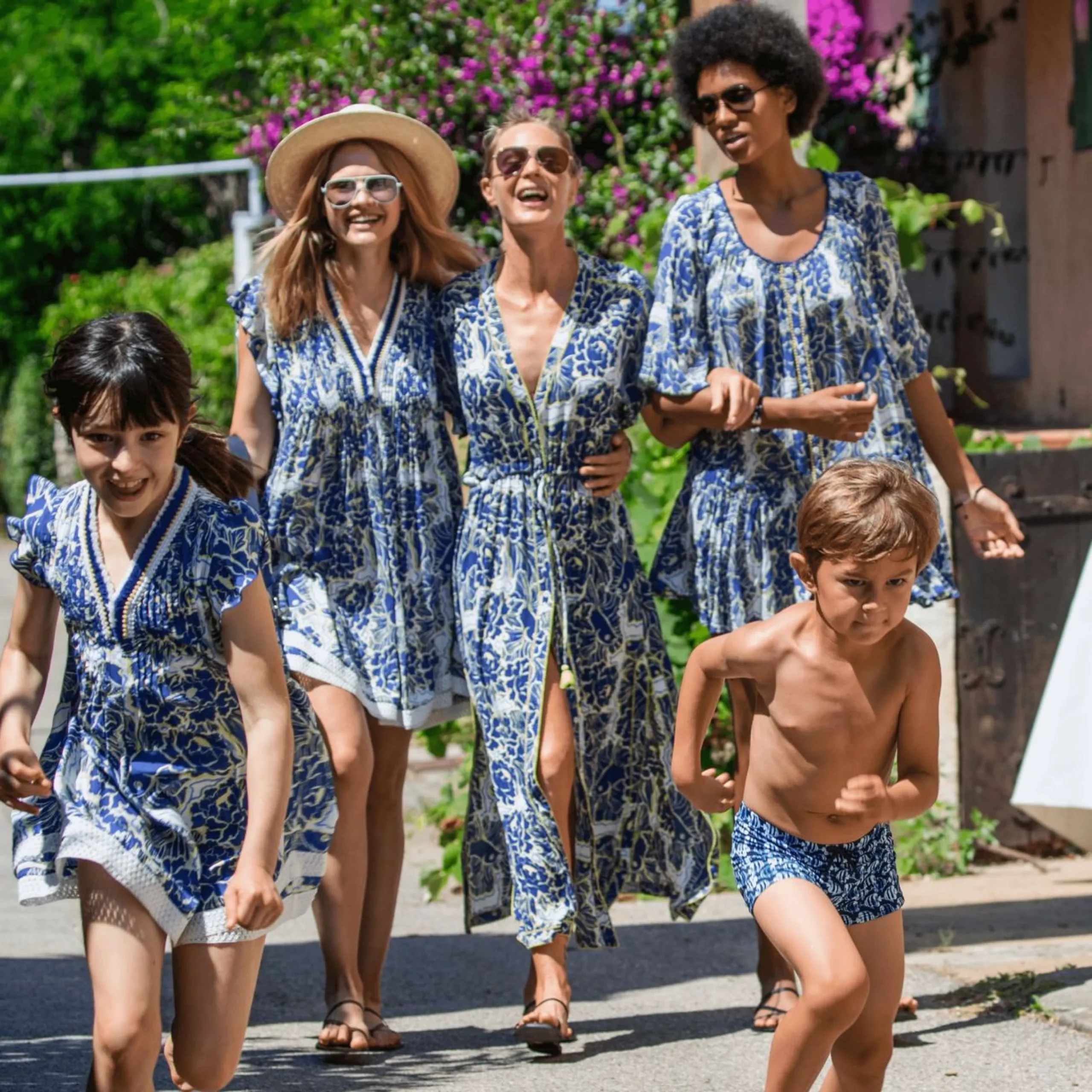 Fille Vilebrequin Robes^Robe Fille Hidden Fishes- X Poupette St Barth