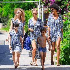 Fille Vilebrequin Robes^Robe Fille Hidden Fishes- X Poupette St Barth