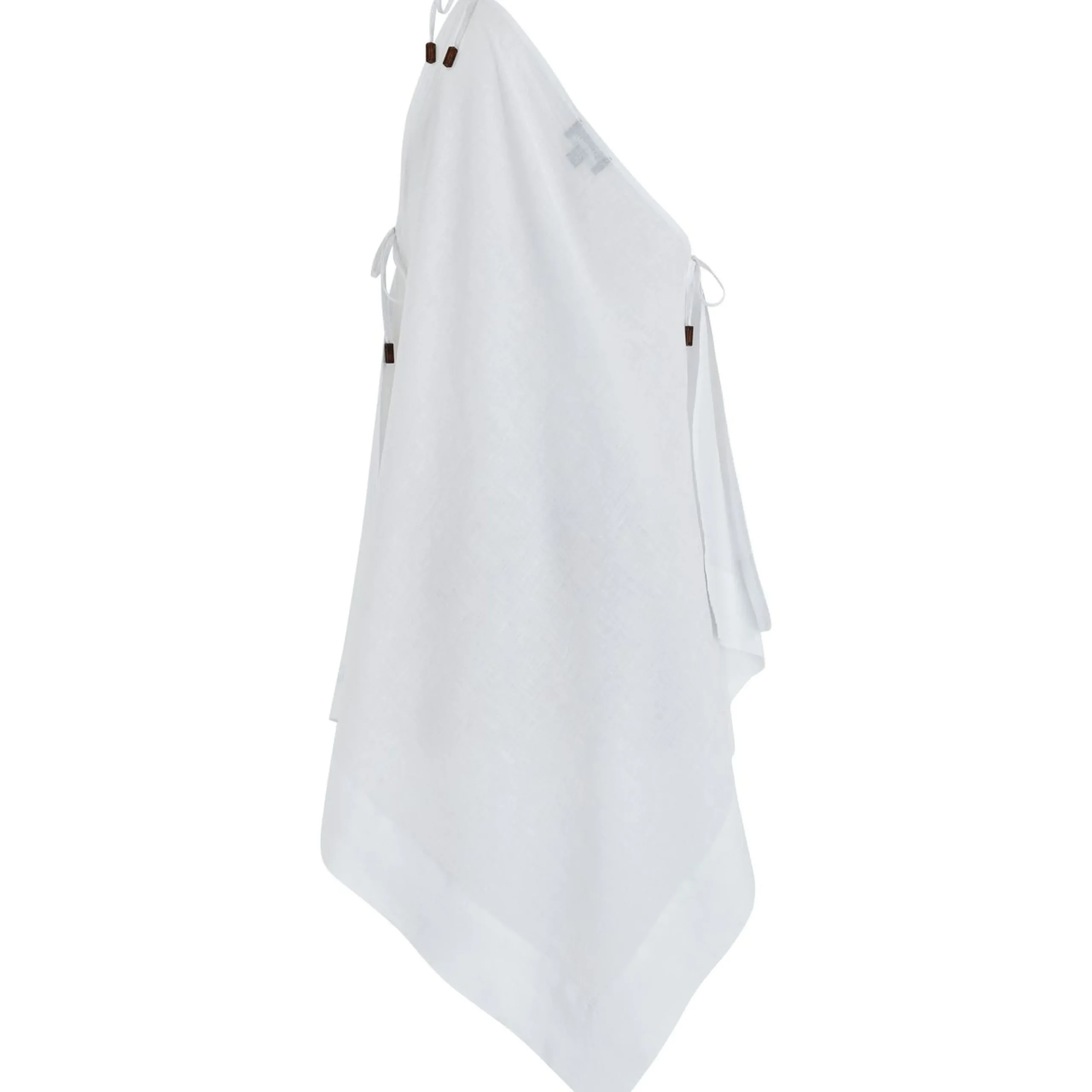 Femme Vilebrequin Tuniques^Robe Foulard Femme En Lin Blanc- X Angelo Tarlazzi