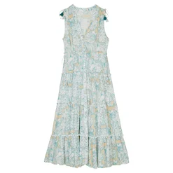 Femme Vilebrequin Robes^Robe Longue Femme Hidden Fishes - X Poupette St Barth