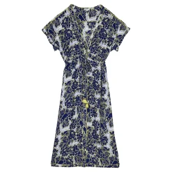 Femme Vilebrequin Robes^Robe Longue Femme Hidden Fishes- X Poupette St Barth