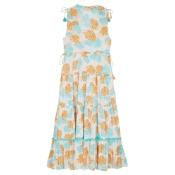 Femme Vilebrequin Robes^Robe Longue Femme Iridescent Flowers Of Joy- X Poupette St Barth