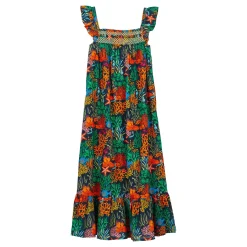 Fille Vilebrequin Robes^Robe Longue Fille Fonds Marins Multicolores