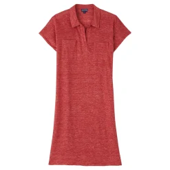 Femme Vilebrequin Robes^Robe Longue Polo En Lin Femme Unie