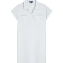 Femme Vilebrequin Robes^Robe Longue Polo En Lin Femme Unie
